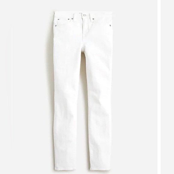J. Crew Pants - J Crew toothpick white skinny jeans size 26